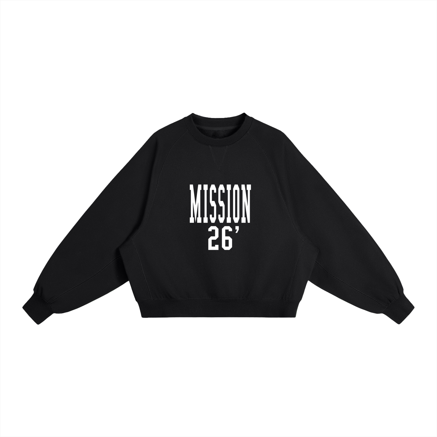 Missionary Dolman Sleeve Boxy Cru Neck