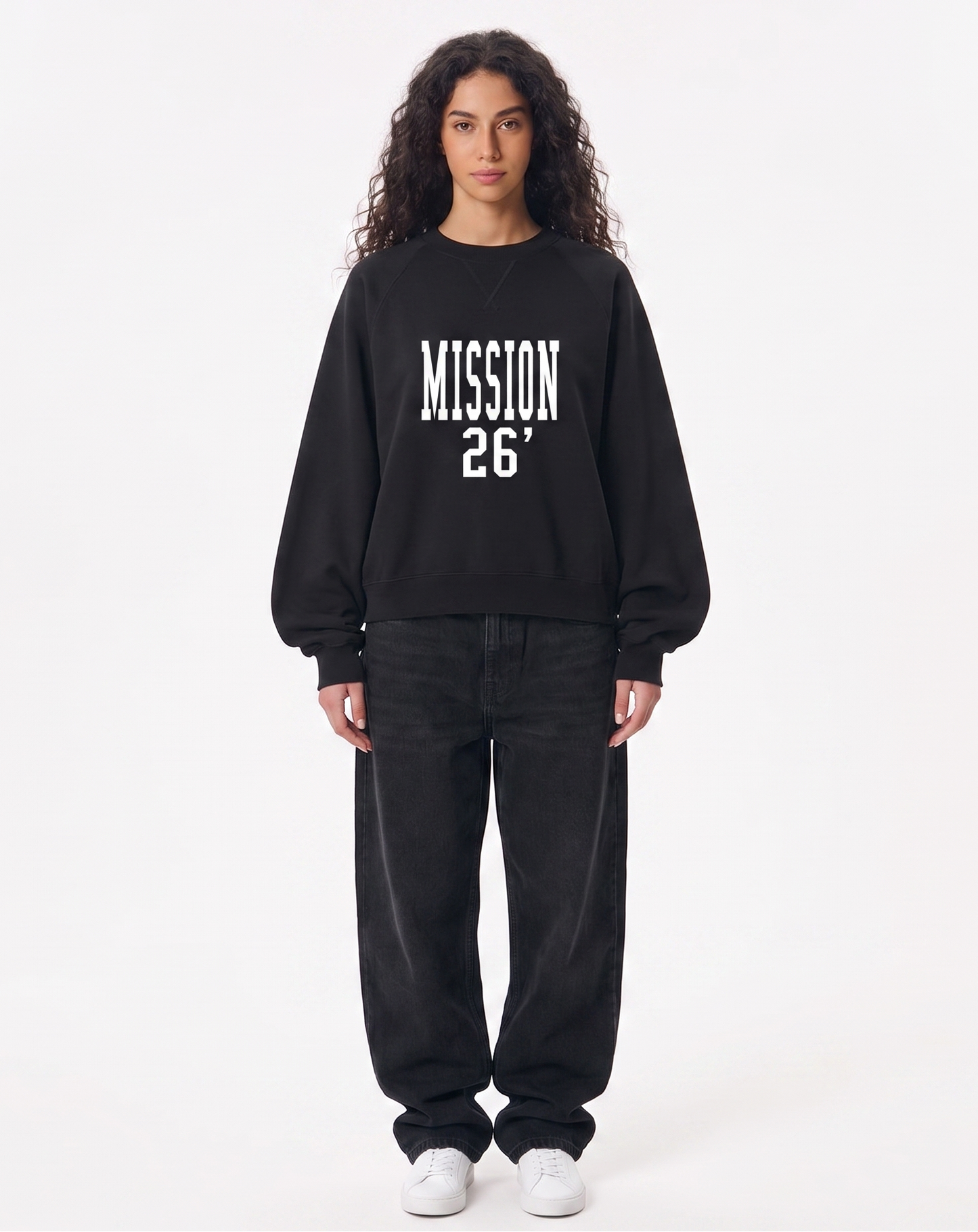 Missionary Dolman Sleeve Boxy Cru Neck