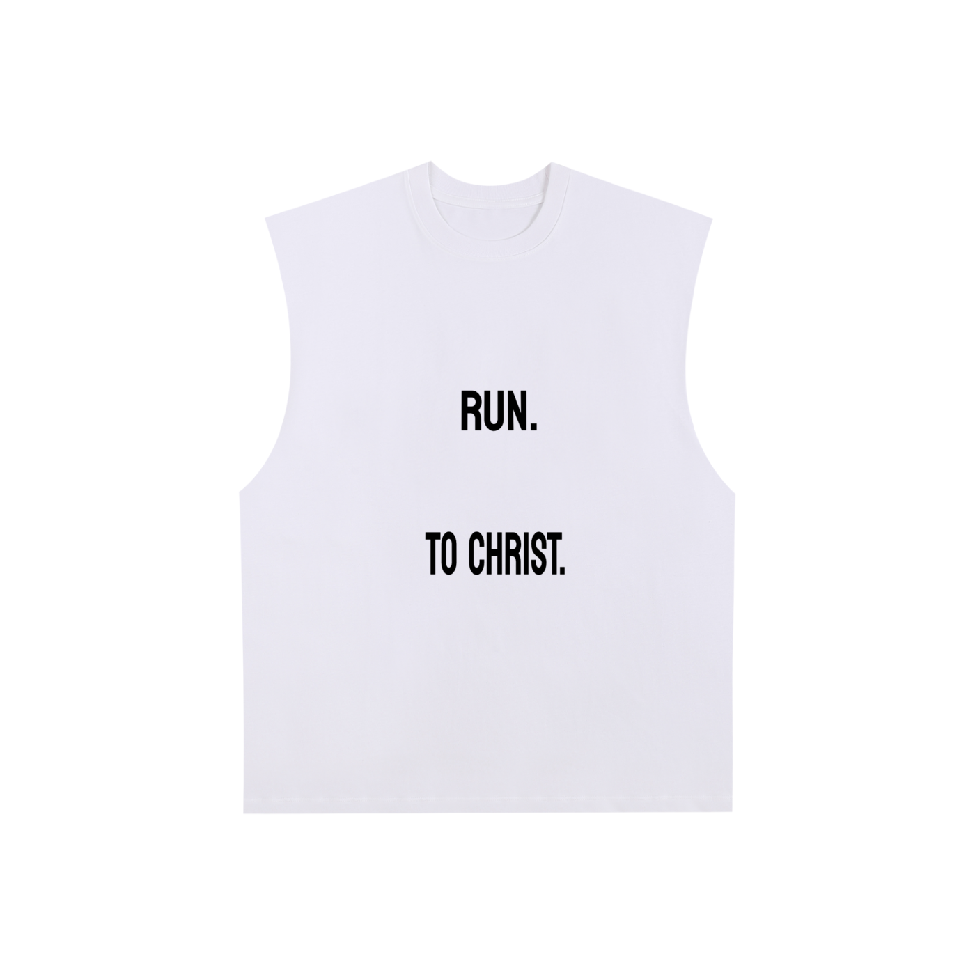 Run Raw Edge Tank Top