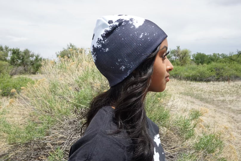 Black Wilderness Beanie